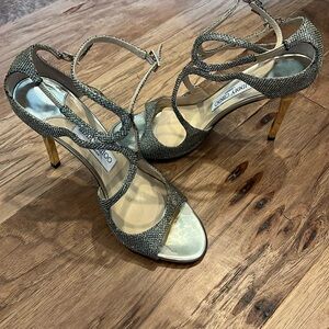 Jimmy Choo Double Strap Heel